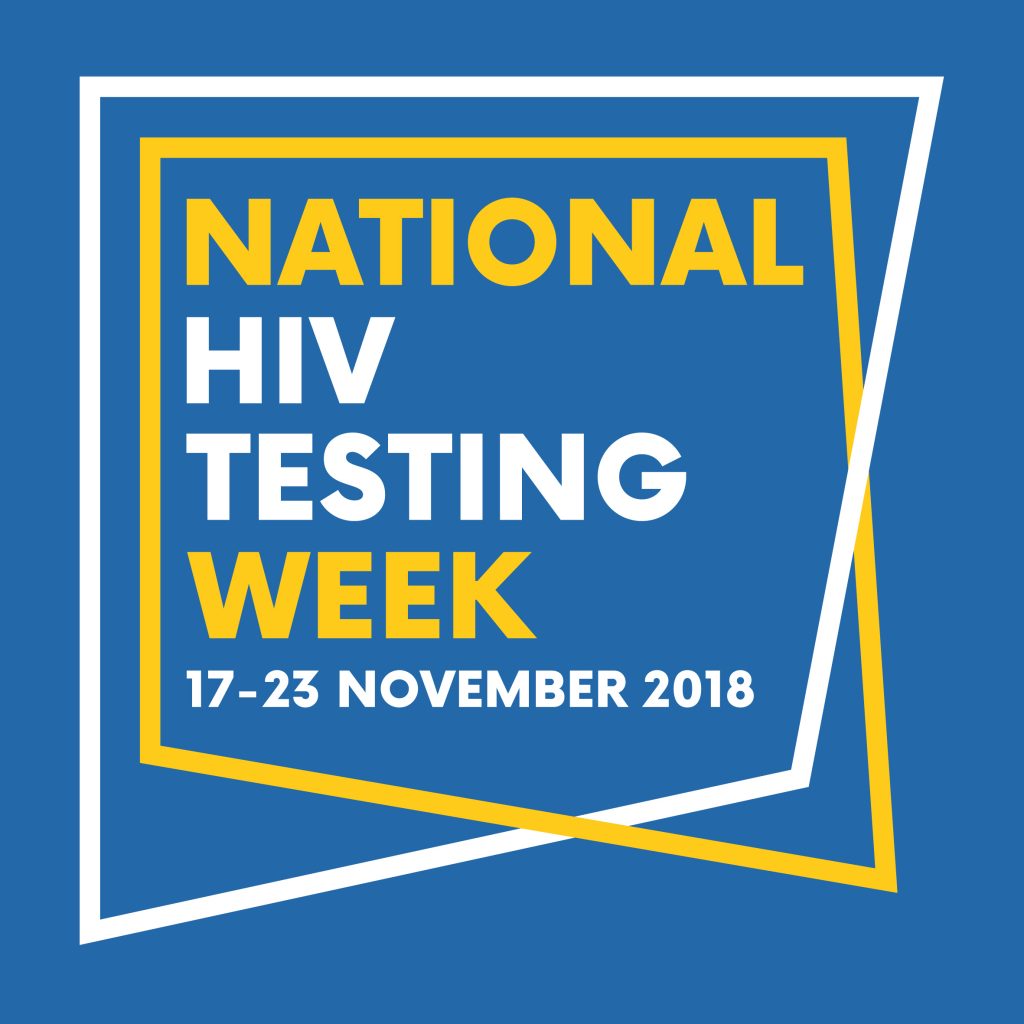 National HIV Testing Week 17th 24th November 2018 Manchester