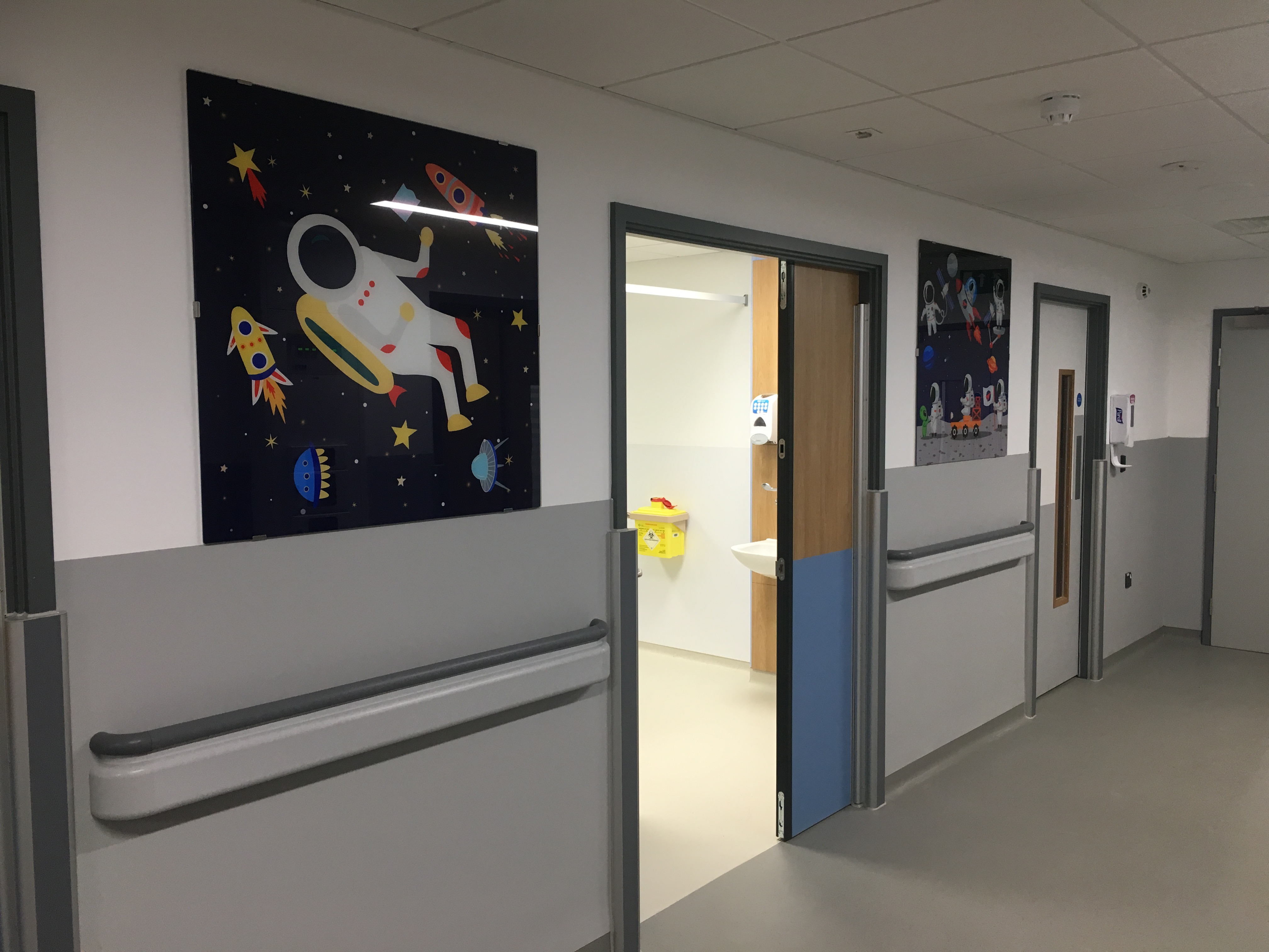 Improved new children’s ED for Wythenshawe Hospital February 2019