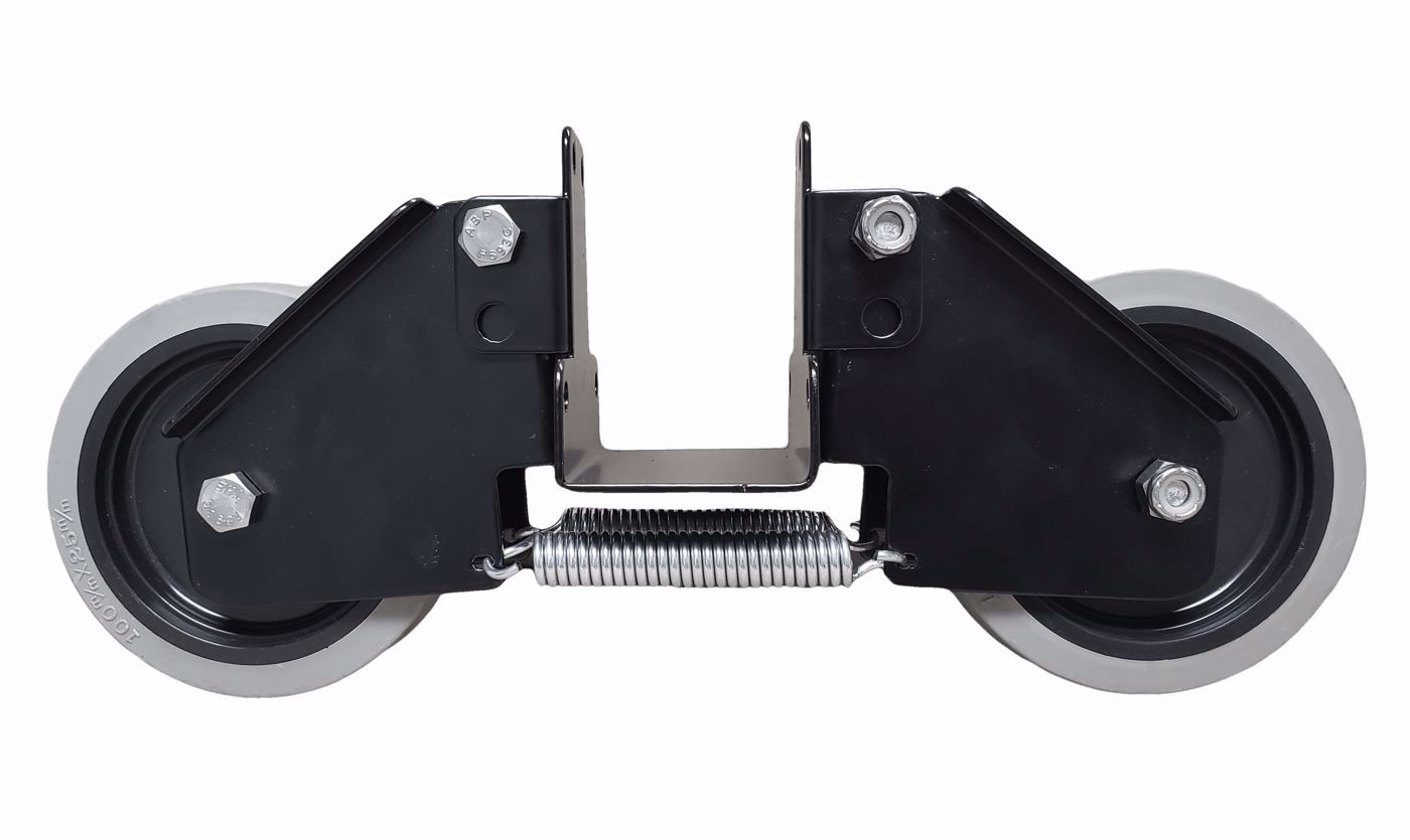 Adjustable Double Roller Gate Saver Makes Hinges Last