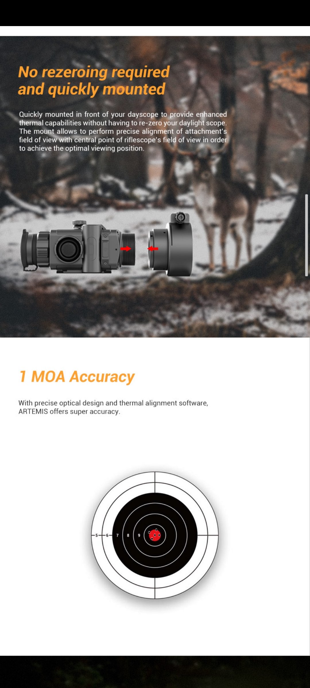 Conotech Artemis 35 Thermal ClipOn Attachment MFV Imports