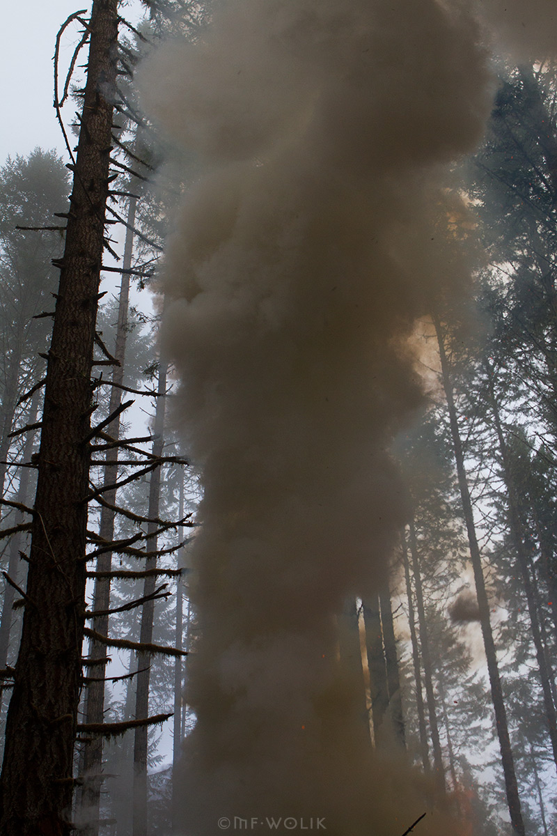 Cerro Gordo Fire MF Wolik Photography