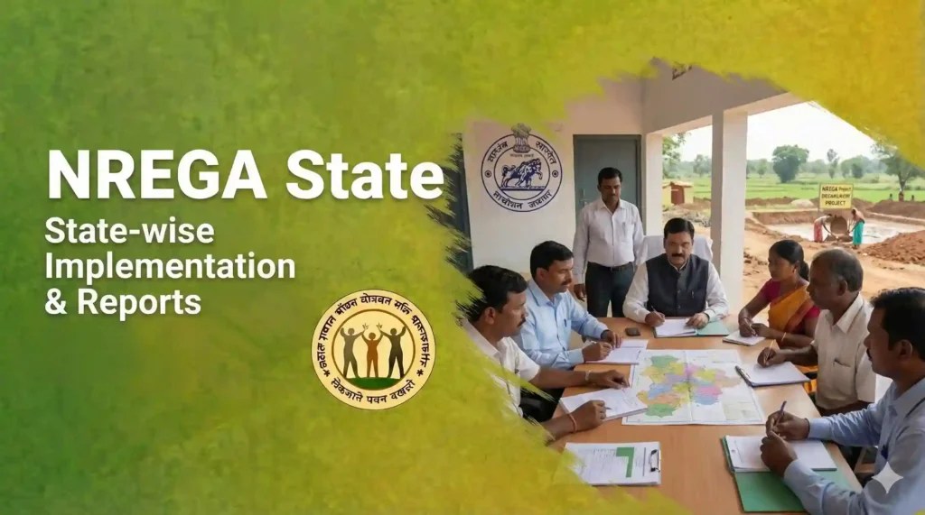 NREGA State List 2026 - All India Gram Panchayat Job Card