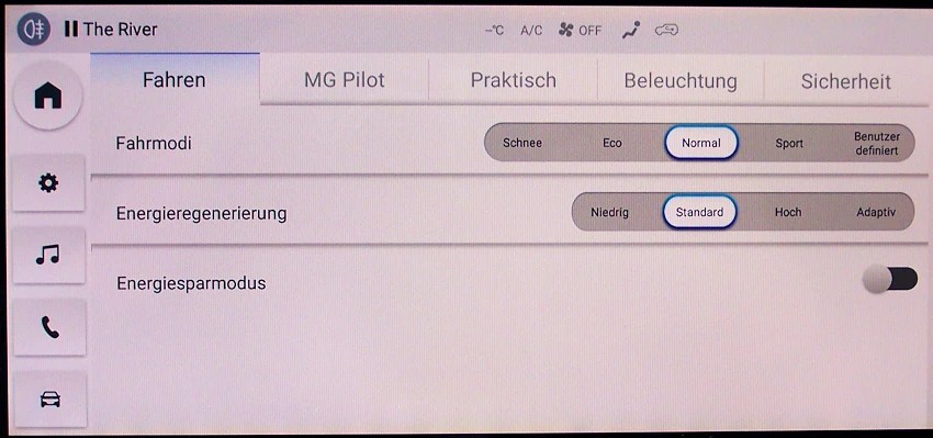 Einstellungssache – MG4 Electric Blog