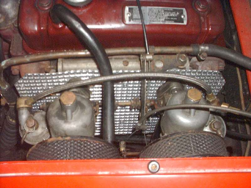 Carburetor heat shield (2)
