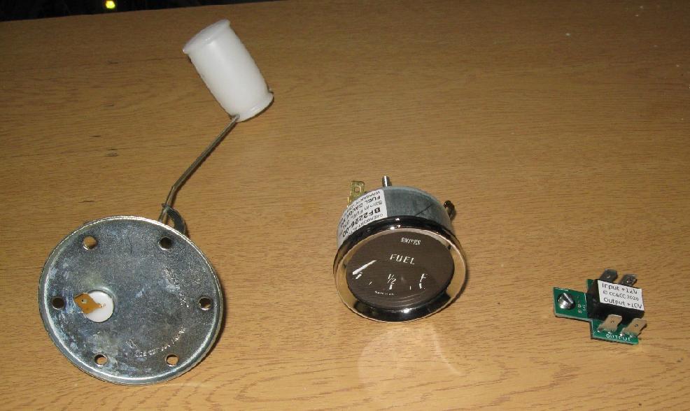 Fitting an MGB fuel gauge to an MGA