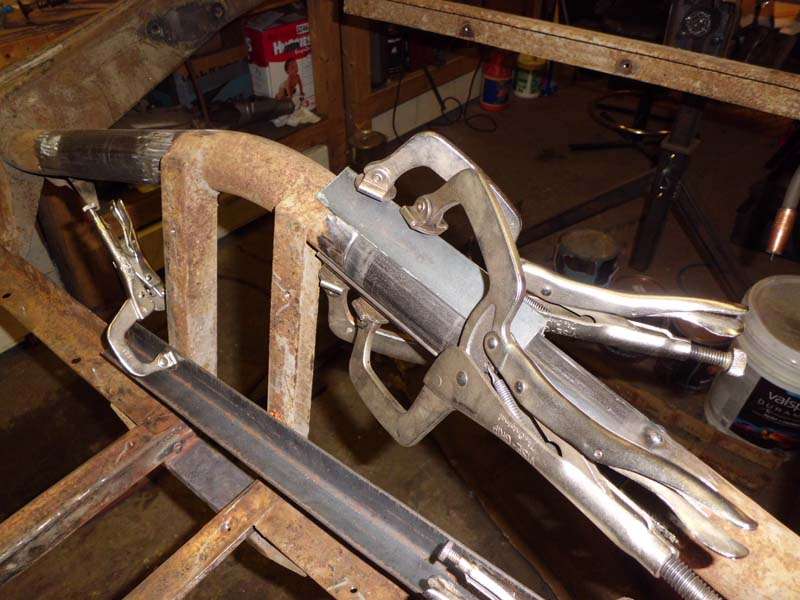 MGA FRAME REPAIR, Round Tube Aft Of Seats