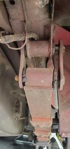 Replacing leaf spring shackle bushings