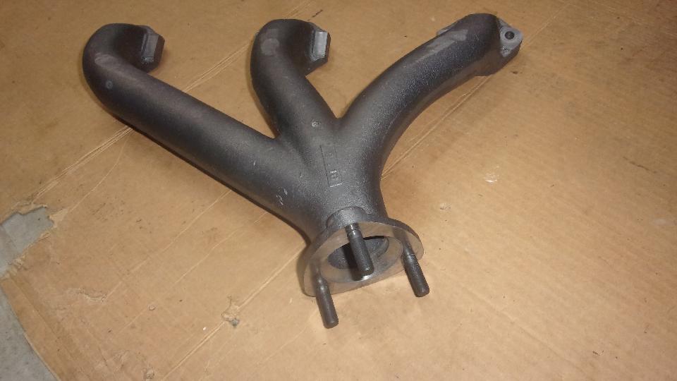 Exhaust manifold; copy vs original. MGA Forum The MG Experience