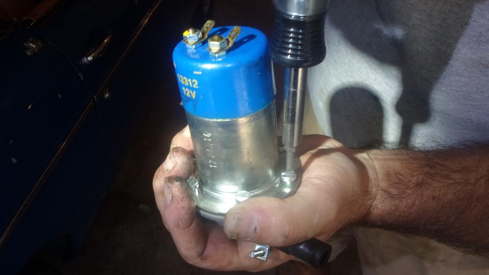 HARDI 13312 Fuel Pump, Bad Diaphragm