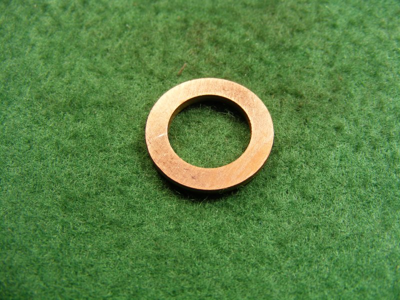 3H550 Copper Washer Brake Unions 7/16"