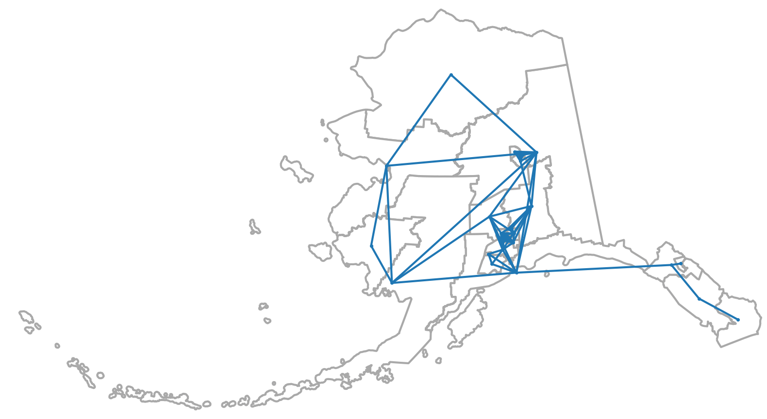 Mathematics of Nested Districts The Case of Alaska MGGG