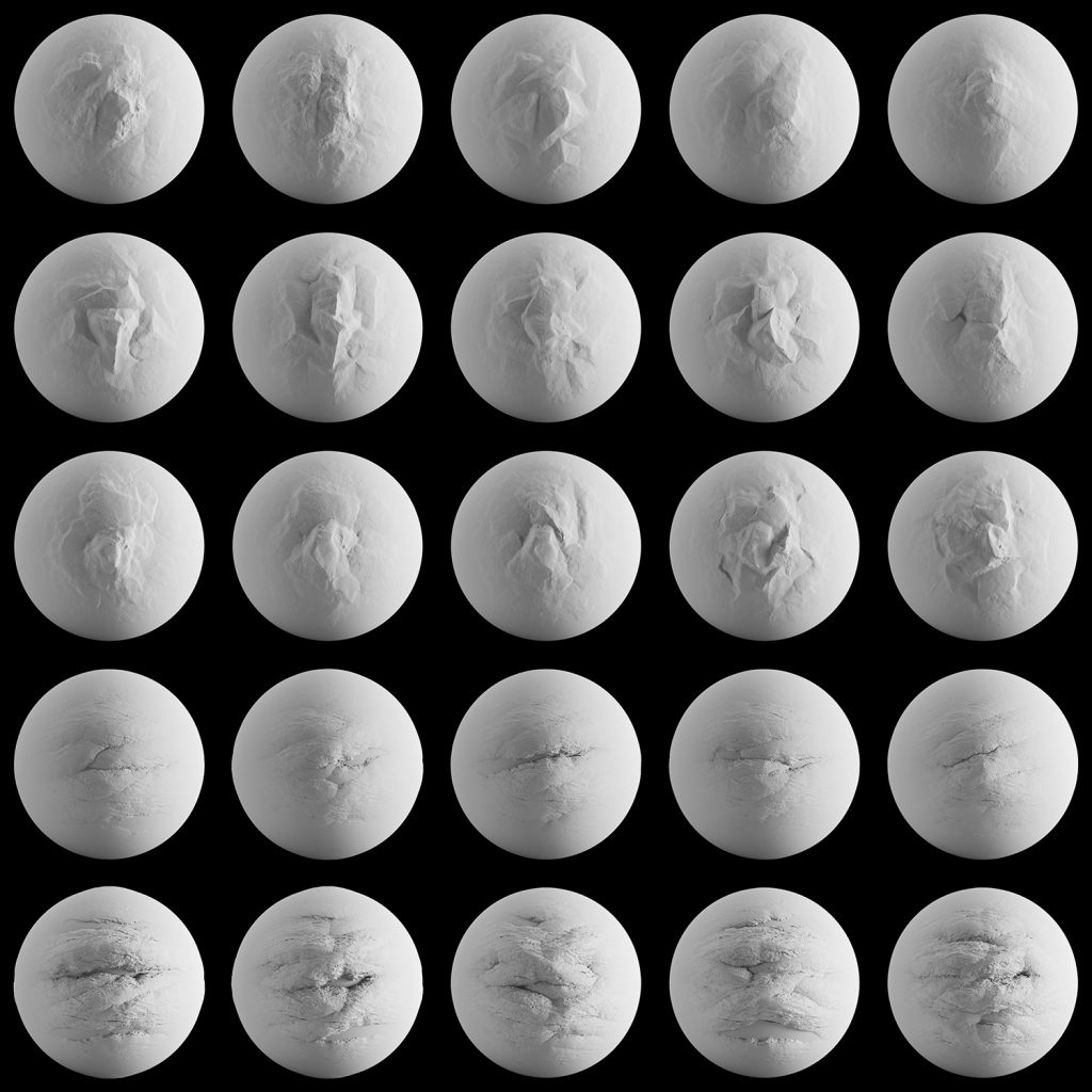 stone and rock easy sculpting alpha brush bundle mgh3d