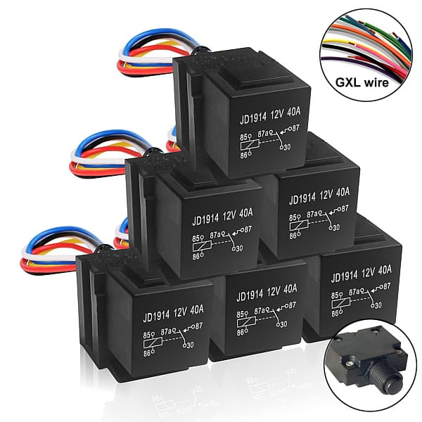 12v Automotive Relay Bank & Socket Harness MGI SpeedWare