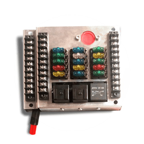 MGI SpeedWare — Race Car Relay Panels Fuses Switches