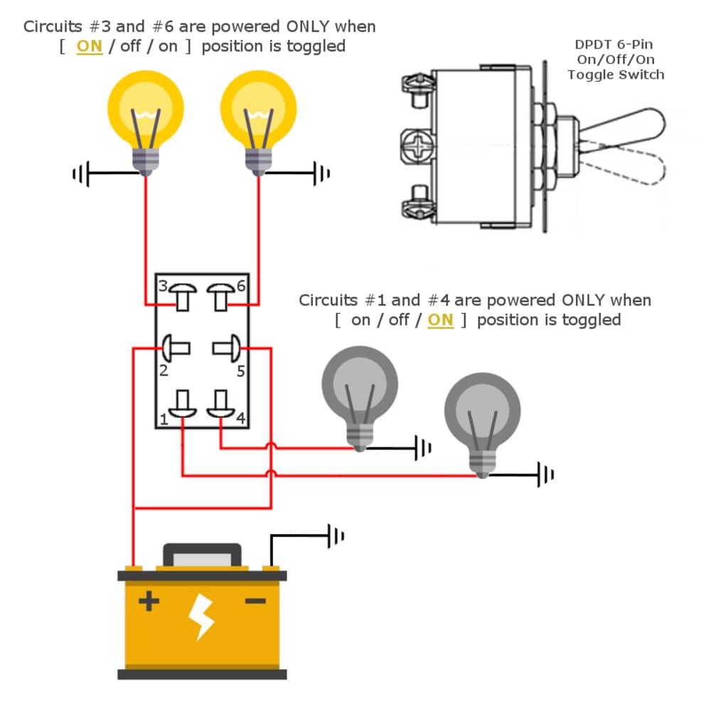 Shop for 6Pin DPDT Toggle Switches MGI SpeedWare