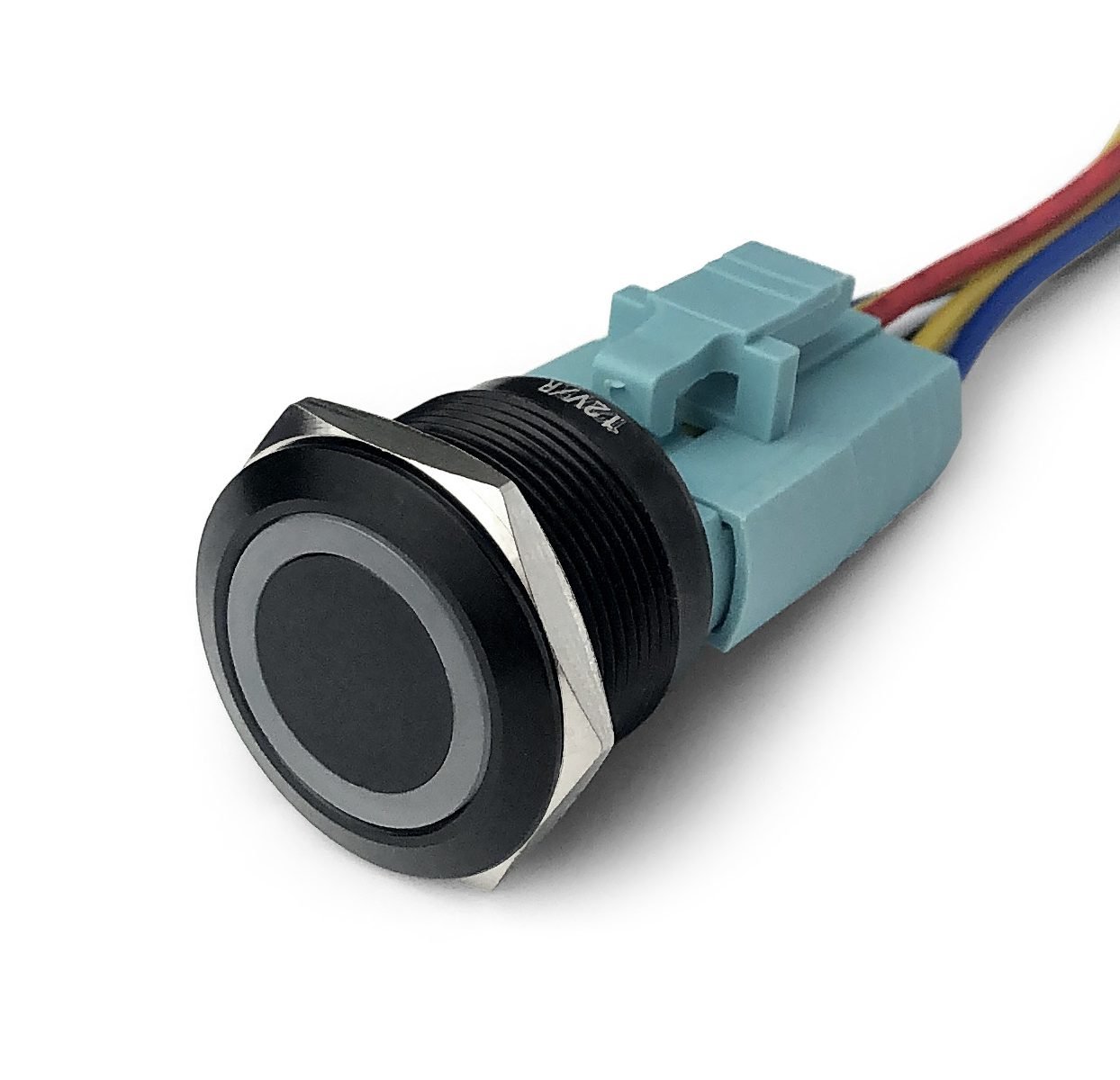 22mm Black Body Push Button 6Pin ON/OFF MGI SpeedWare