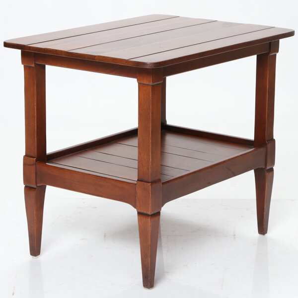 Cherry Wood Side Table Montgomery Antiques & Interiors