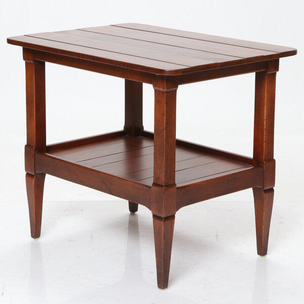 Cherry Wood Side Table Montgomery Antiques & Interiors