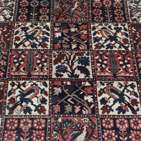 Bakhtiari Rug Montgomery Antiques & Interiors