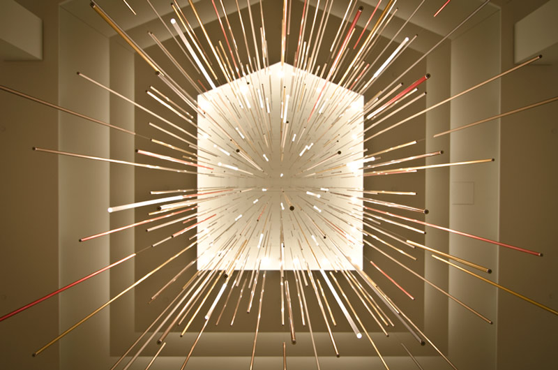 Mall of America Metal Rod Art Highlighted in Architectural Products