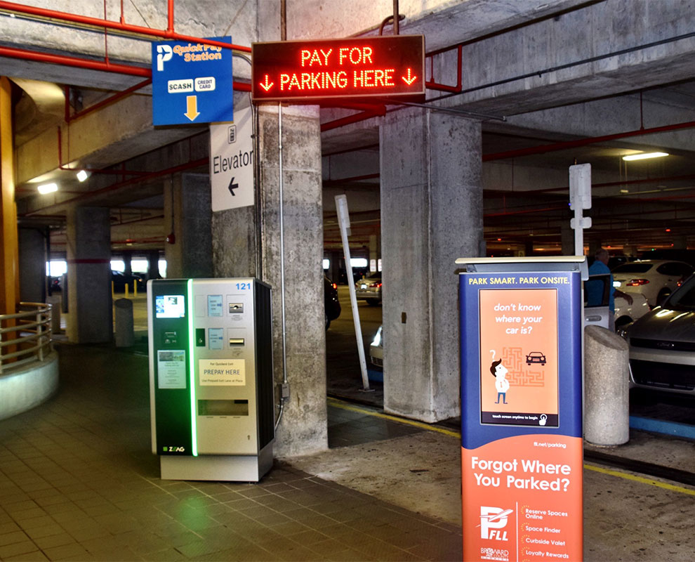 Parking Control System at Fort LauderdaleHollywood International