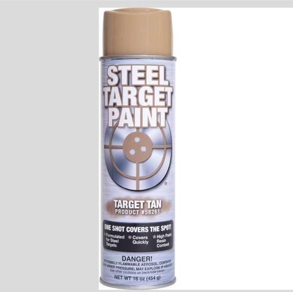 White Steel Target Paint for Sale MGM Targets