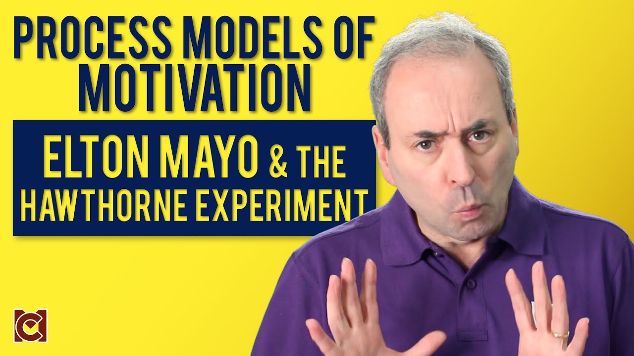 Elton Mayo and the Hawthorne Experiment Process of Model of Motivation