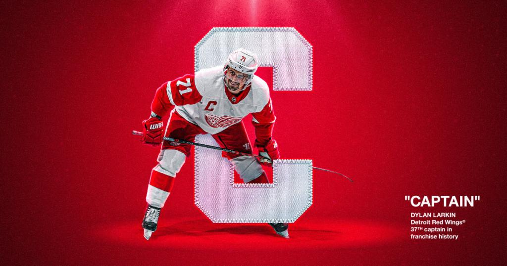 detroit red wings schedule 2023 Dylan Larkin named captain of the Detroit Red Wings mgoblog