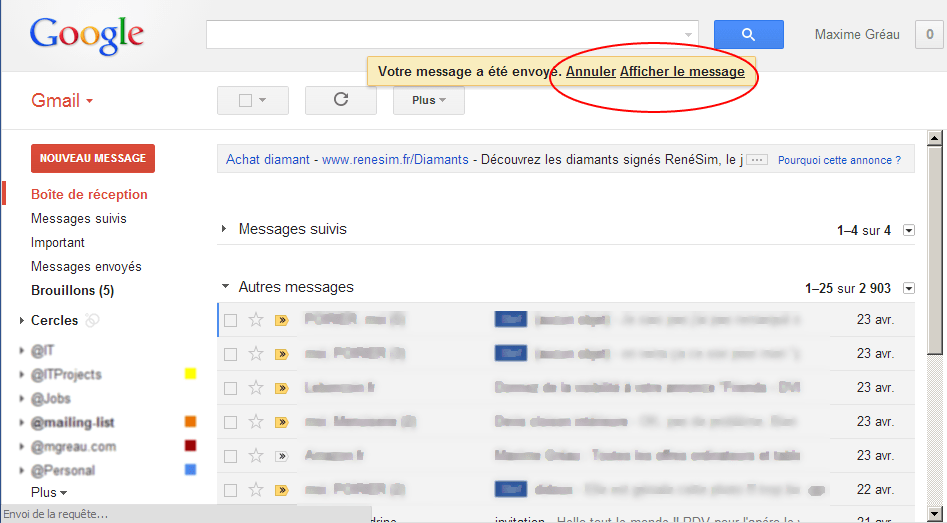 Yahoo! Mail, t'es une messagerie, t'as pas de conversation ? non mais