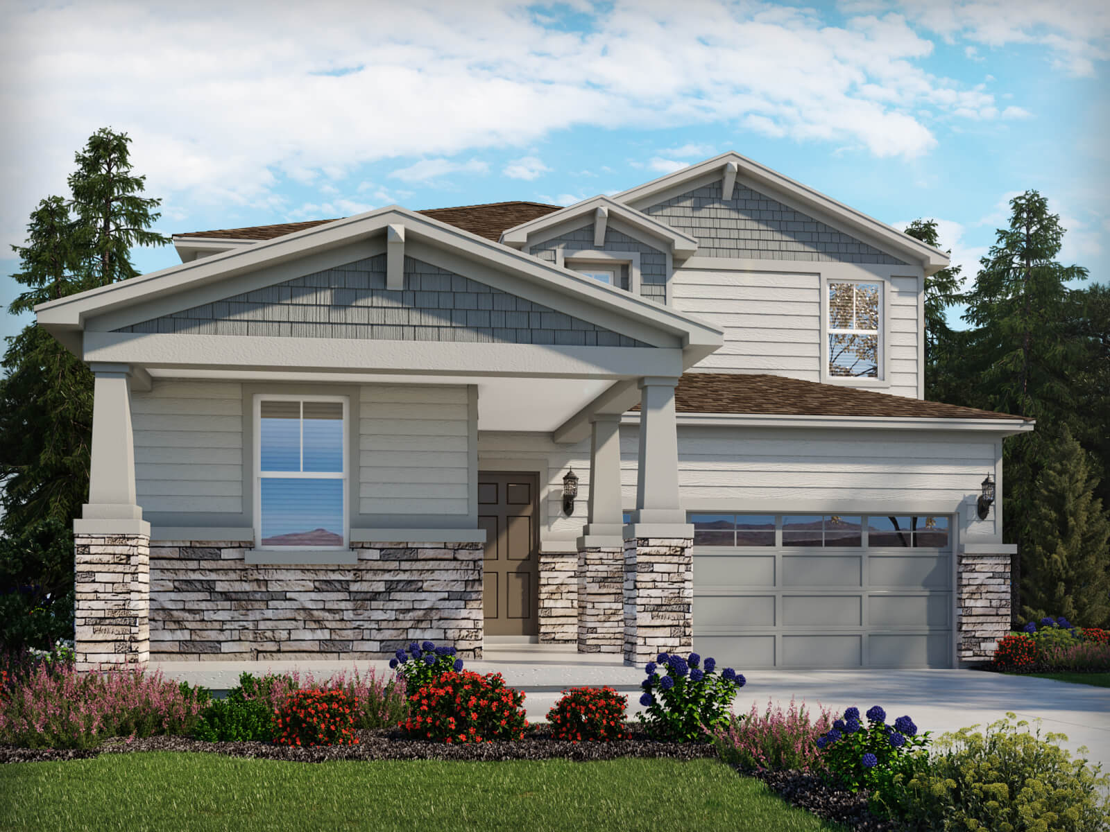 New Home Community Buffalo Highlands The Flora Collection By
