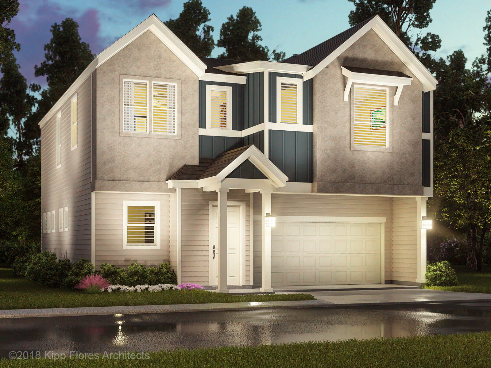The Haven (2204) Floorplan in Spring Brook Village Patio Home Collection