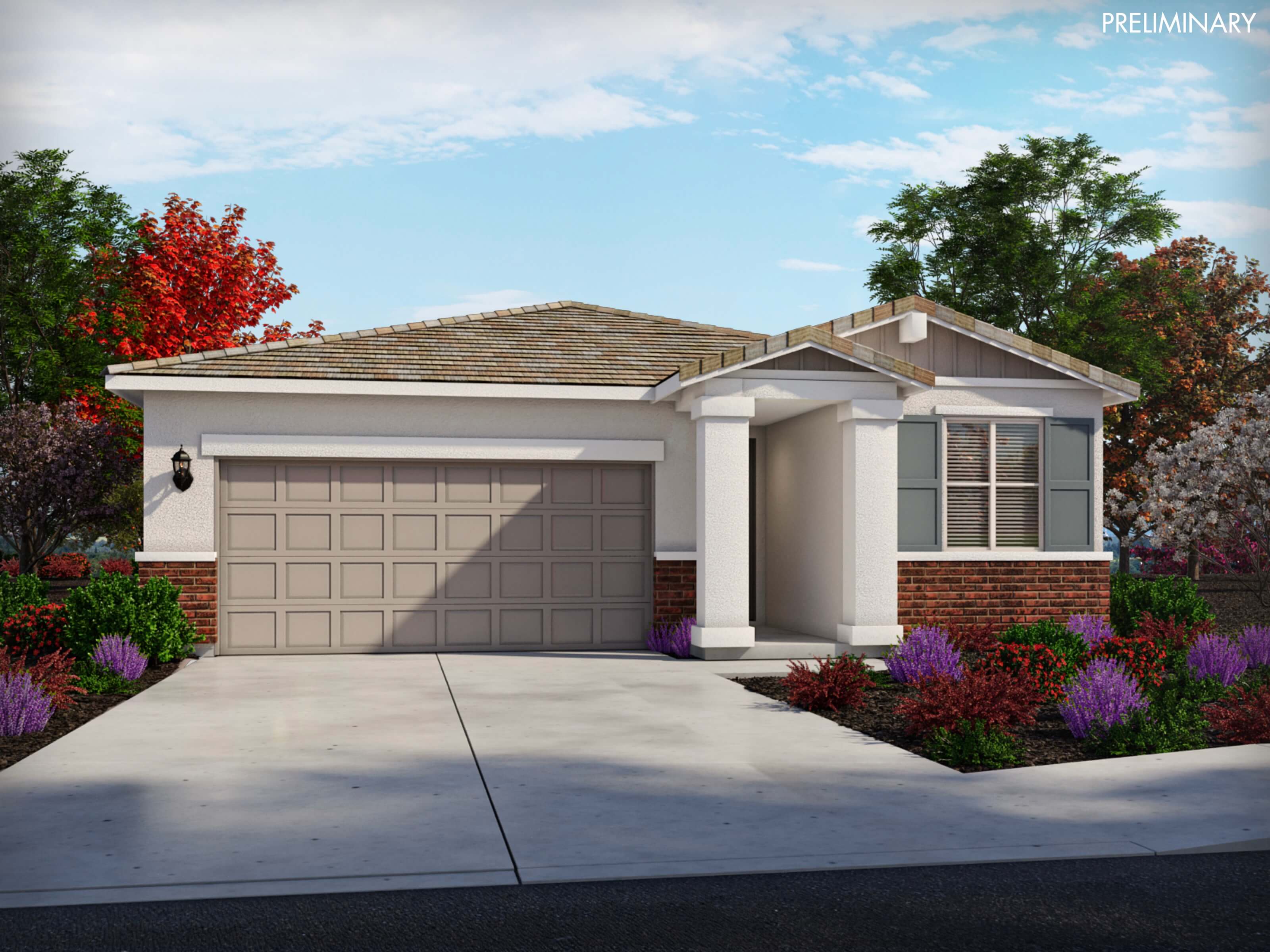 Residence 2 Floorplan in Tramore Village at Vanden Meadows