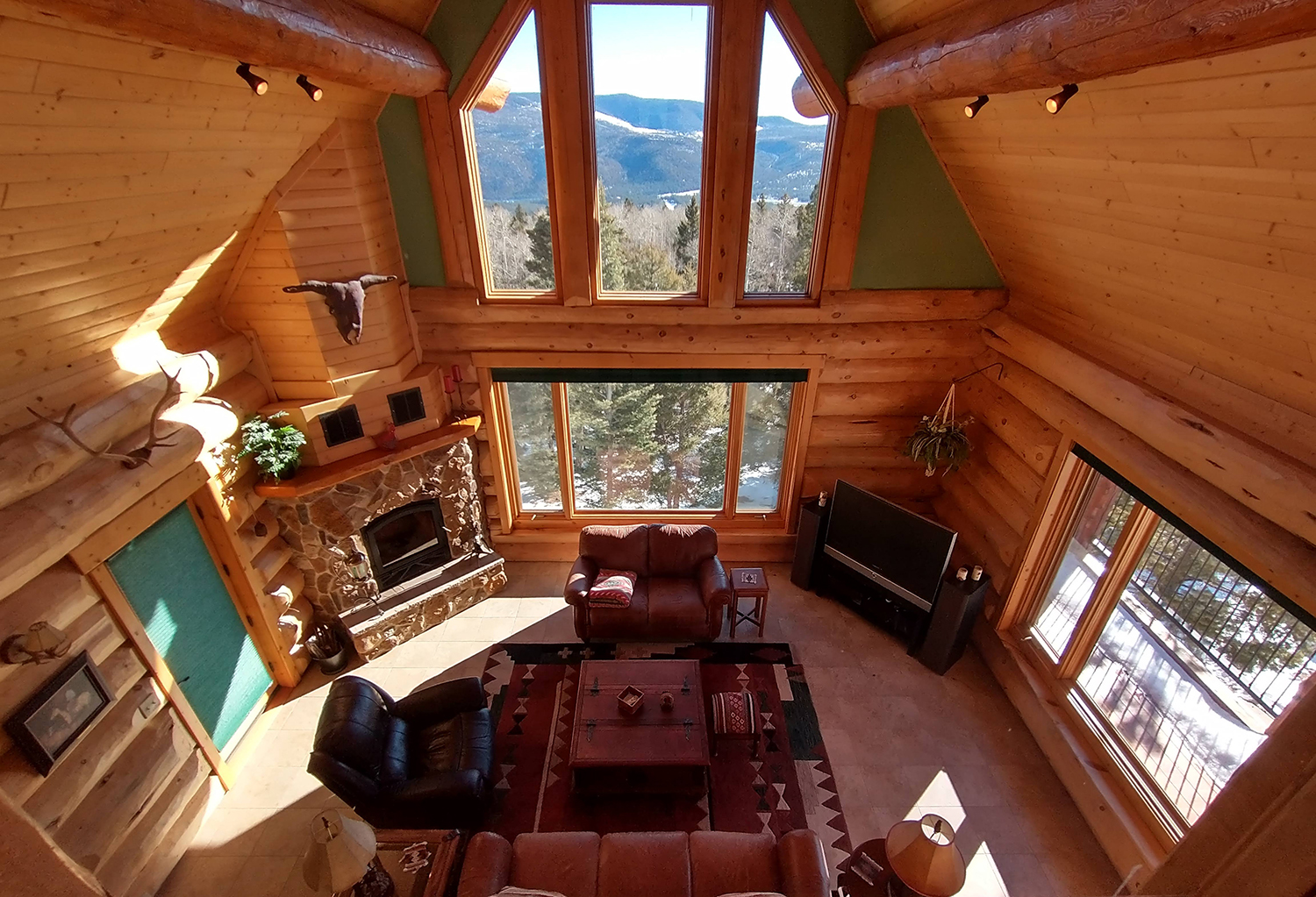 Mountain Log Home Mountain Home Care of Angel Fire