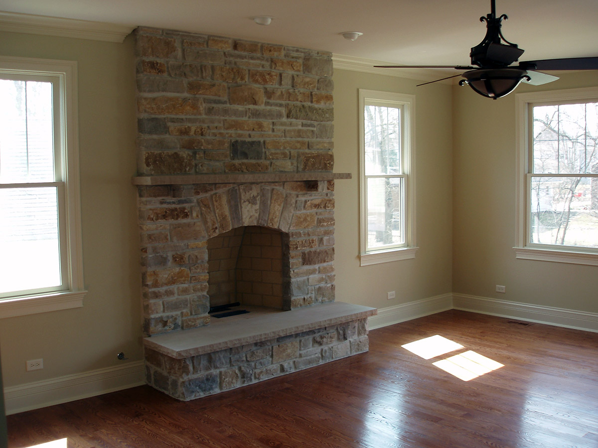 Masonry Fireplace St. Charles MH Development Group