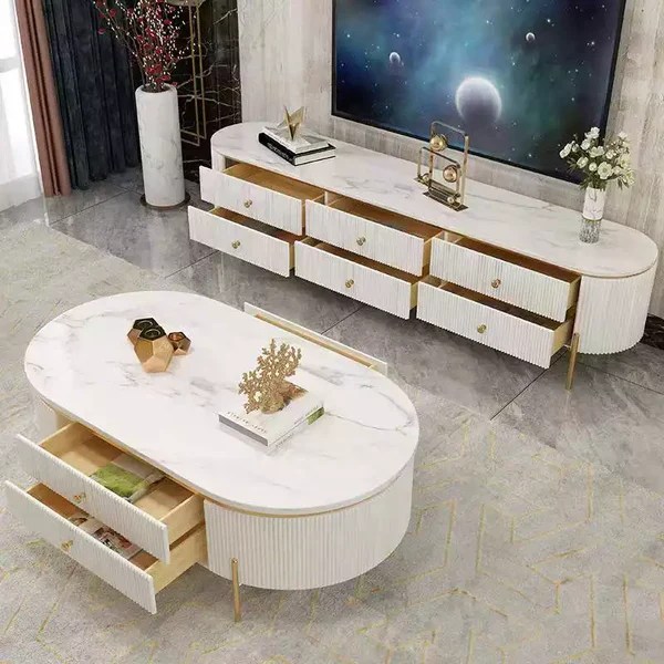 Vera TV Unit/Plasma stand with matching Coffee Table (Sold separately