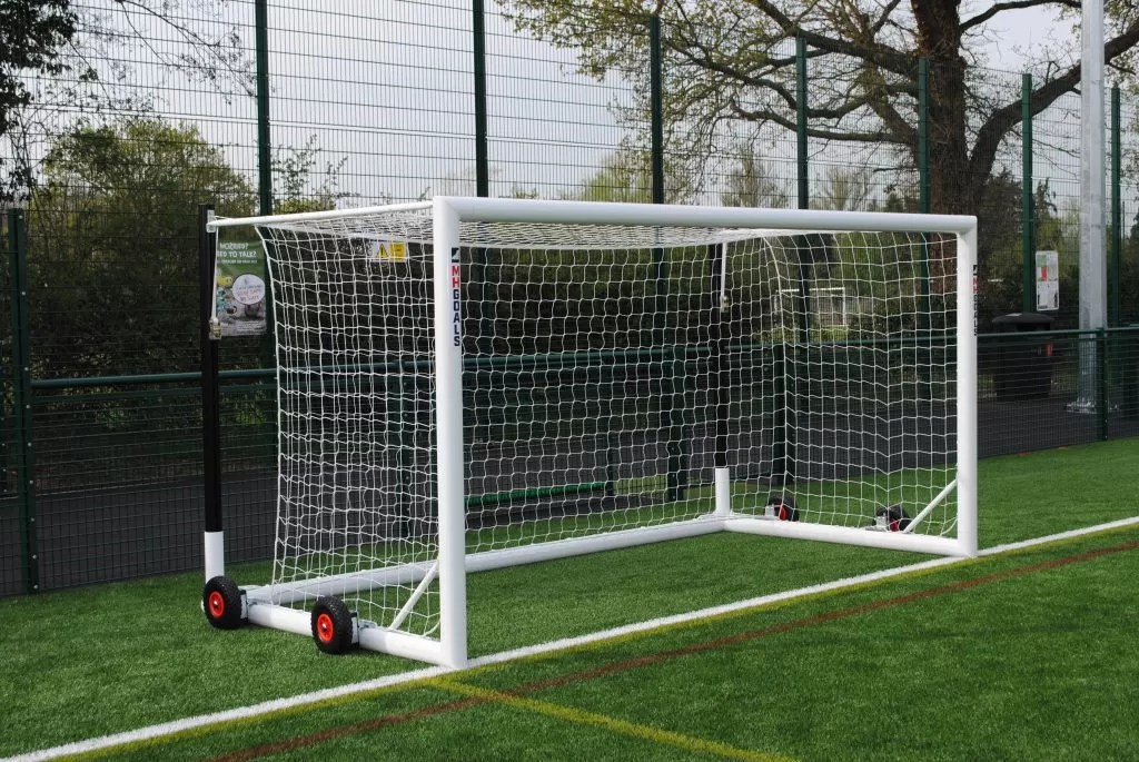 16x7 9v9 Freestanding Box Football Goals Only from MH Goals