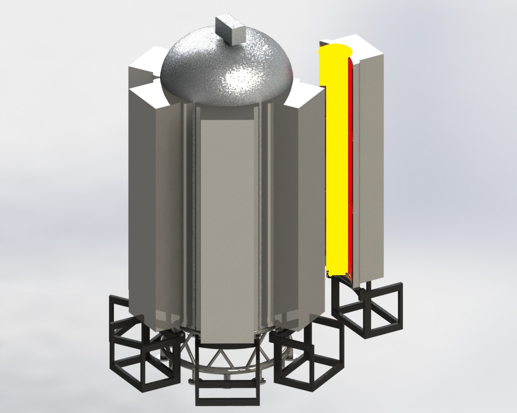 High Power Ring (Giant Heater Class) Ring and Upright Heaters with