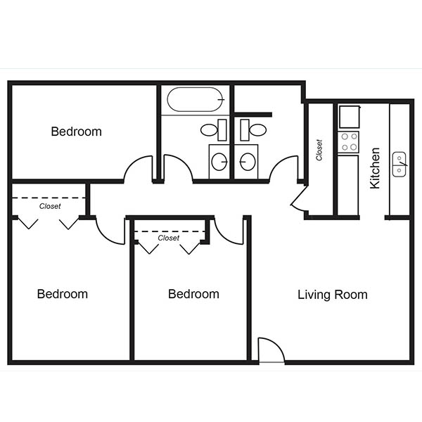 Floorplans Murray Hill Apartments