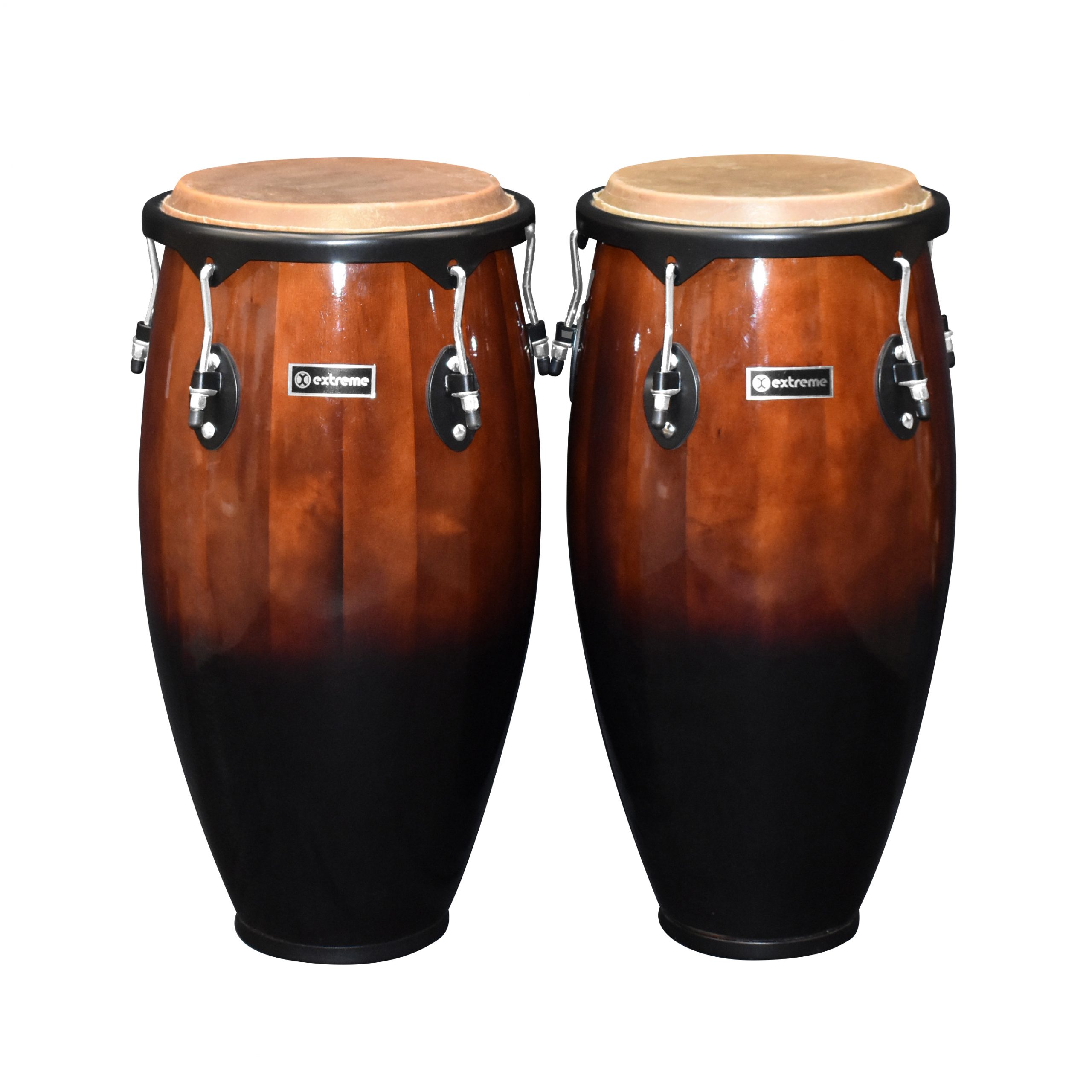 CONGAS QUINTO 11″CONGA 12″CAFE DESVANECIDO ARO NEGRO EXTREME EXCG003
