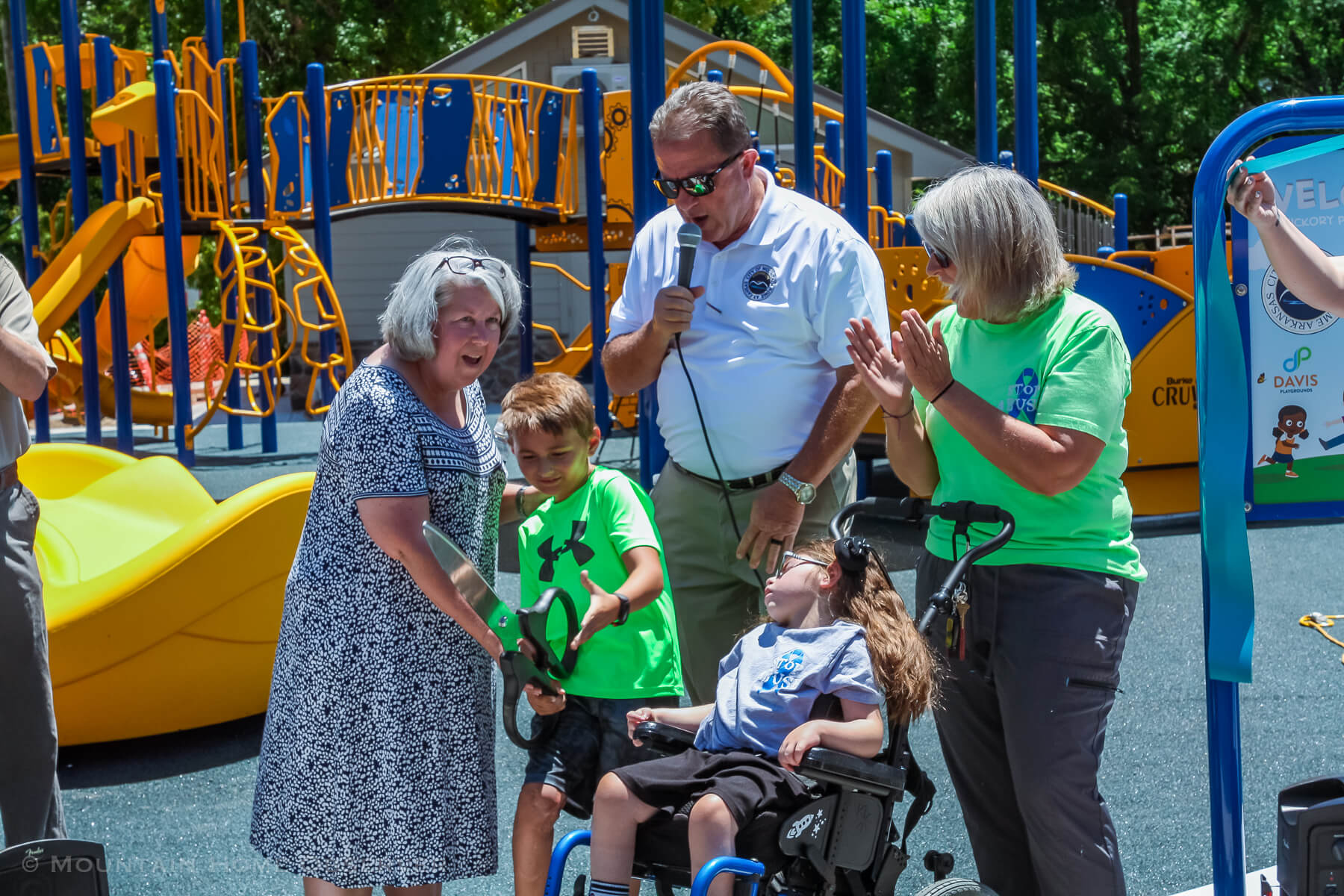 It's time to play! Mountain Home's all inclusive playground opens to