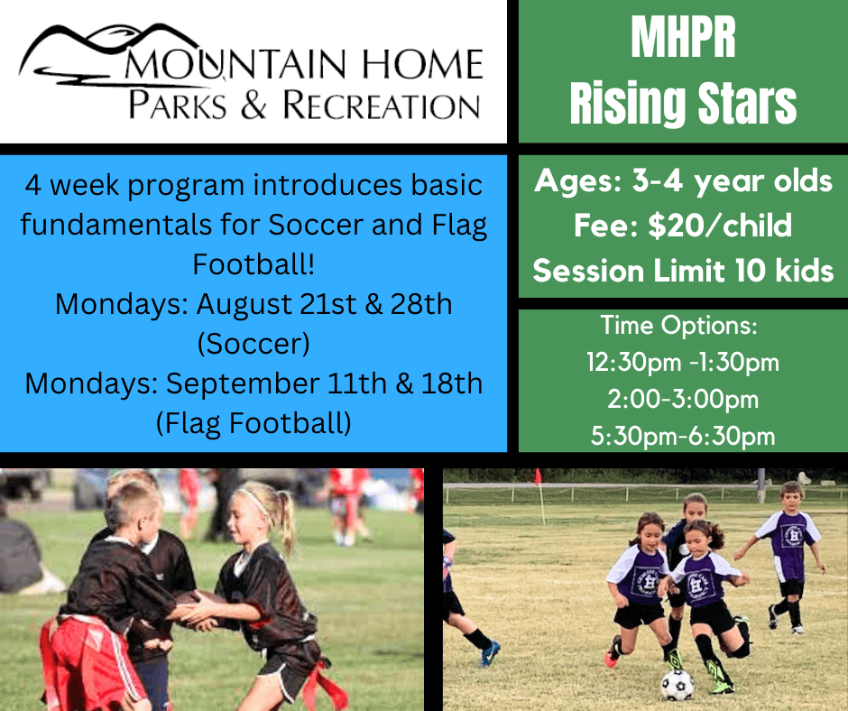 MH's Rising Stars sports program open for enrollement Mountain Home