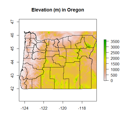 Lesson 3 Spatial Data in R Raster