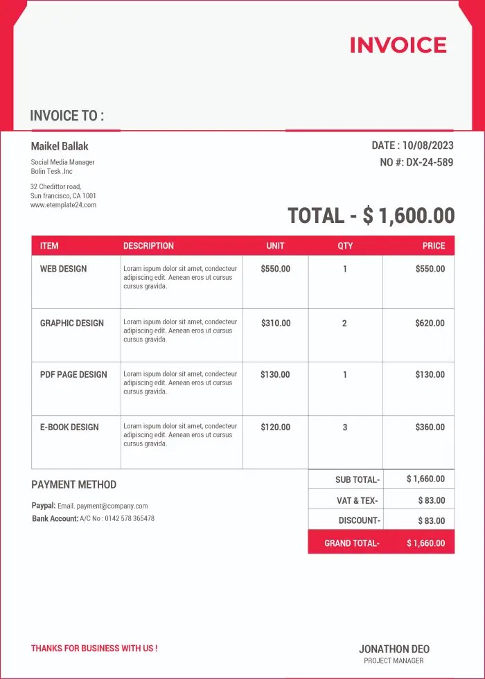 Statement vs Invoice Comparison Guide Moon Invoice