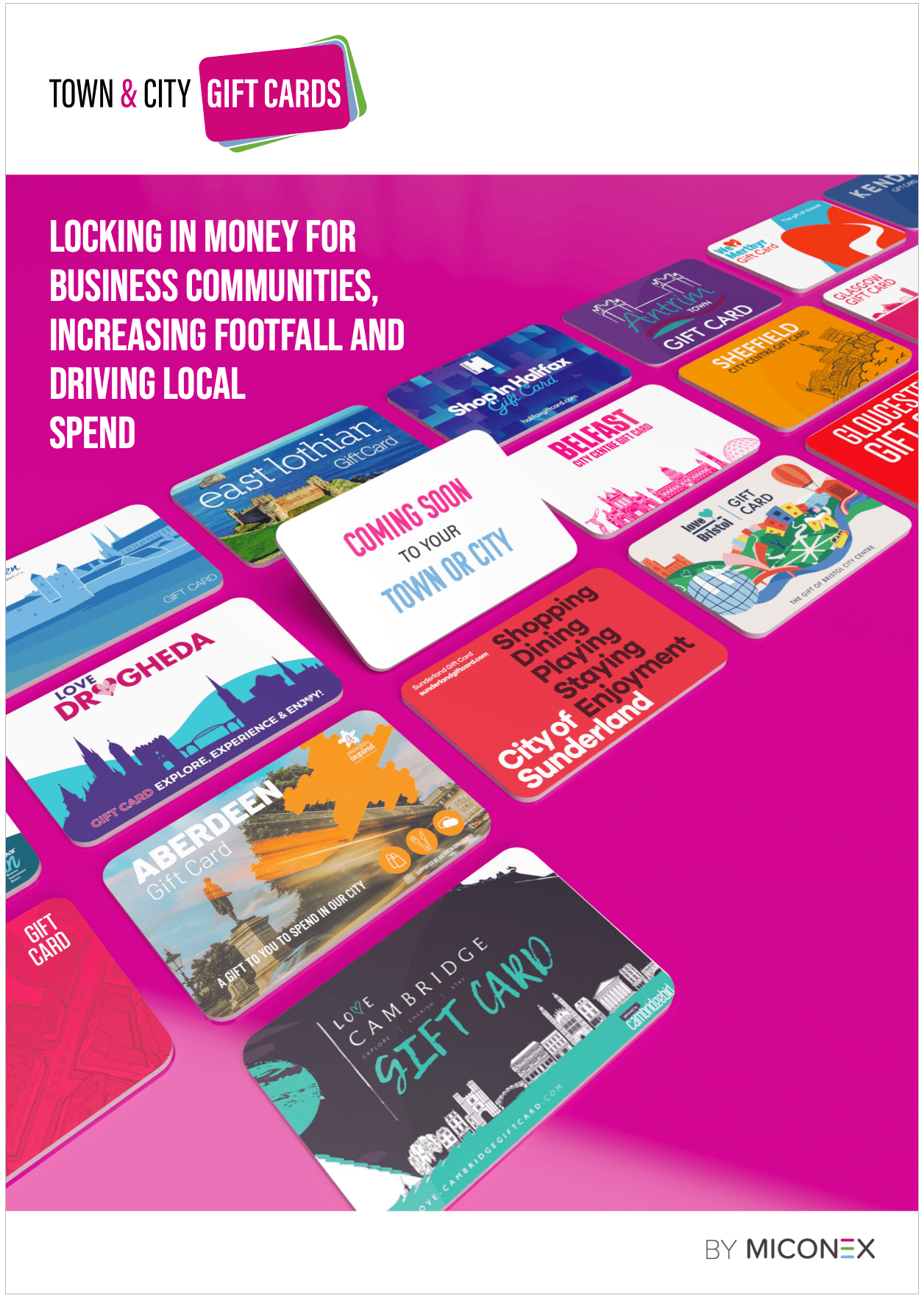 Town & City Gift Cards UK