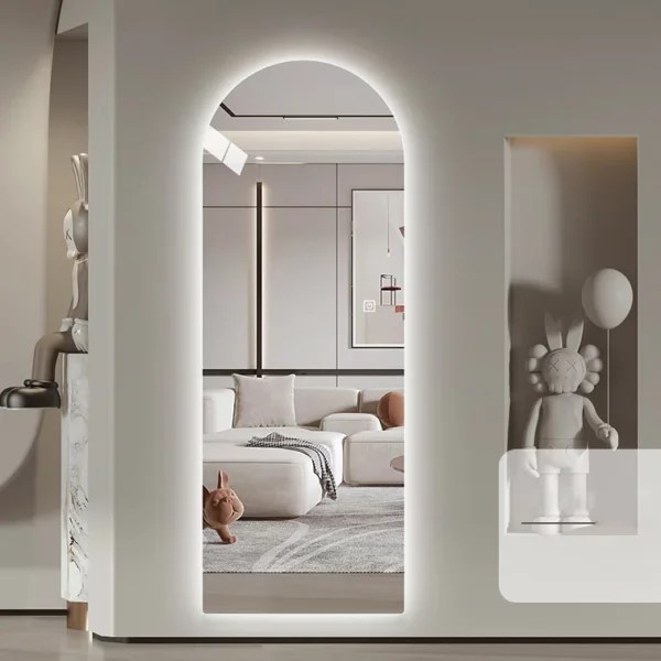 MiMirror Sophisticated Full Body Arch Entryway Mirror MiMirror