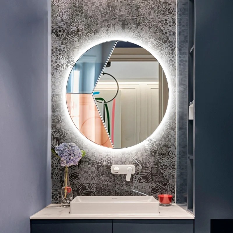 MiMirror Luxury Round Art Mirror MiMirror