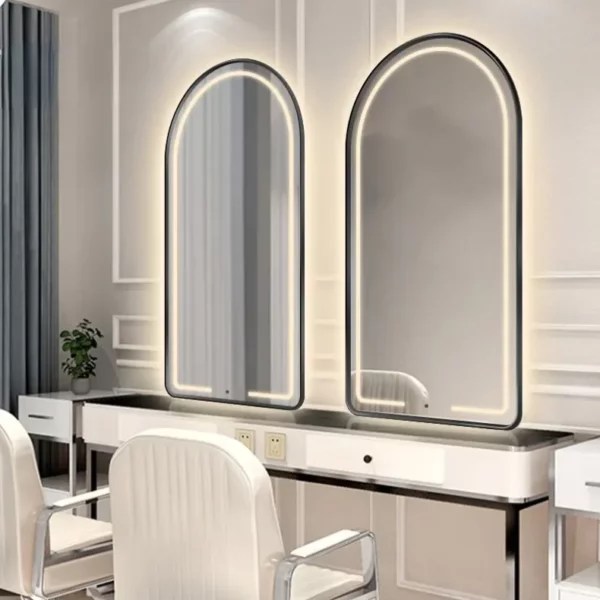 MiMirror Arched Beauty Salon Wall Mirror MiMirror