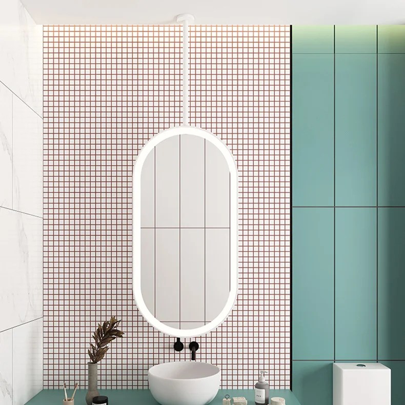 MiMirror Oval Gold Hanging Mirror MiMirror