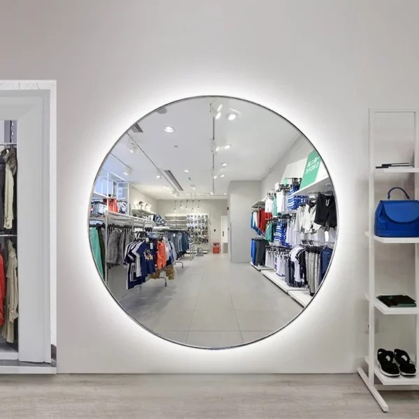 MiMirror Glamorous Round Backlit Mirror MiMirror