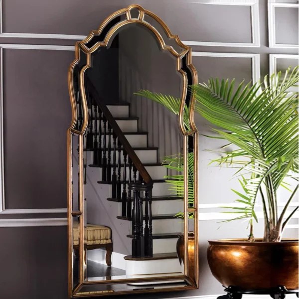 MiMirror Grand Victorian GoldStudded Mirror MiMirror